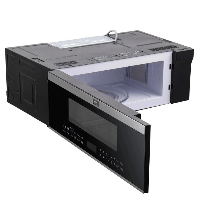 FORNO Padula 30"Over The Range Microwave in Stainless Steel, FOTR3080-30