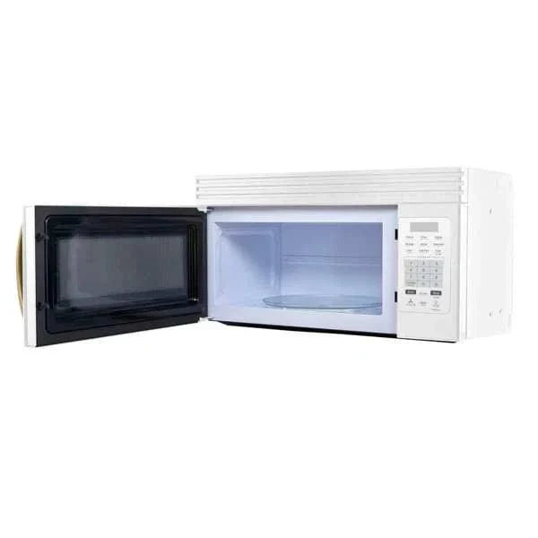 Forno Scalo 30"Over the Range Microwave, White Stainless Steel, FOTR3007-30WHT