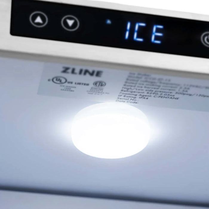 ZLINE 15" Touchstone Clear Cube Ice Maker, Drain Pump