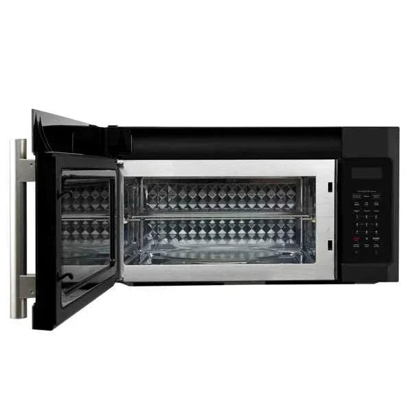 FORNO Fornace 30" Over The Range Microwave Black FOTR3038-30BLK