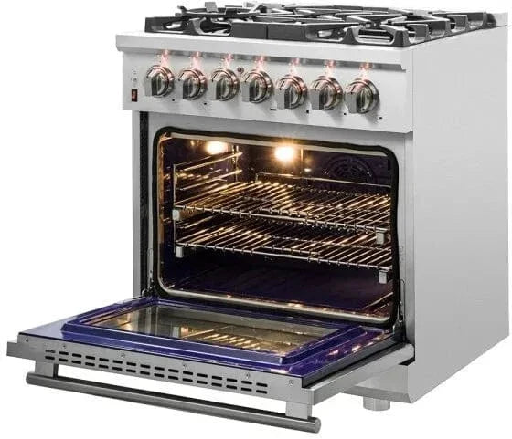 Forno 30" Dual Fuel Range, FFSGS6125-30