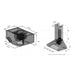 ZLINE 36" Remote Blower Stainless Wall Range Hood, 587-RS-36-400 - Farmhouse Kitchen and Bath