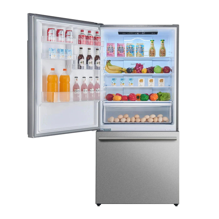 FORNO Espresso Milano 62" Side-By-Side Refrigerator FFFFD1787-60S