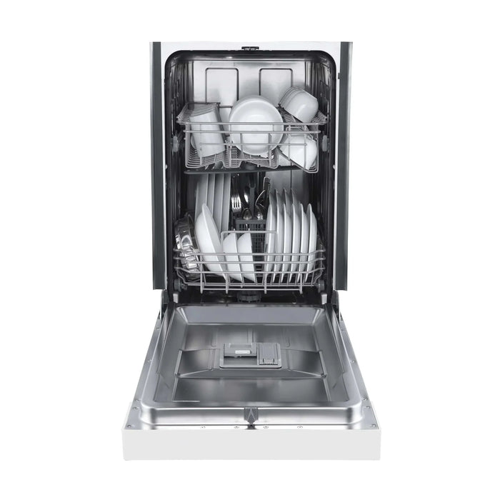 Forno Espresso 18" Built-in Dishwasher in White, FDWBI8041-18WHT09K