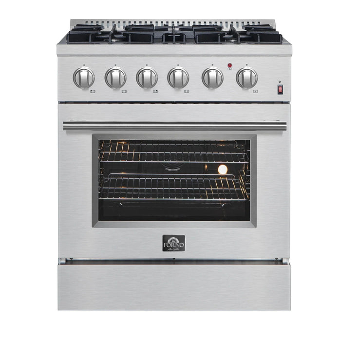 FORNO Marco 30" Dual Fuel Range FFSGS6197-30