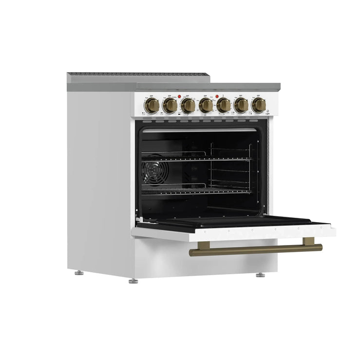 FORNO Paolo 30" Electric Range FFSEL6011-30WHT