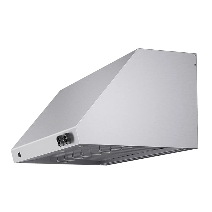 Forno 48'' 1200 CFM Wall Mount Range Hood, Stainless Steel FRHWM5009-48