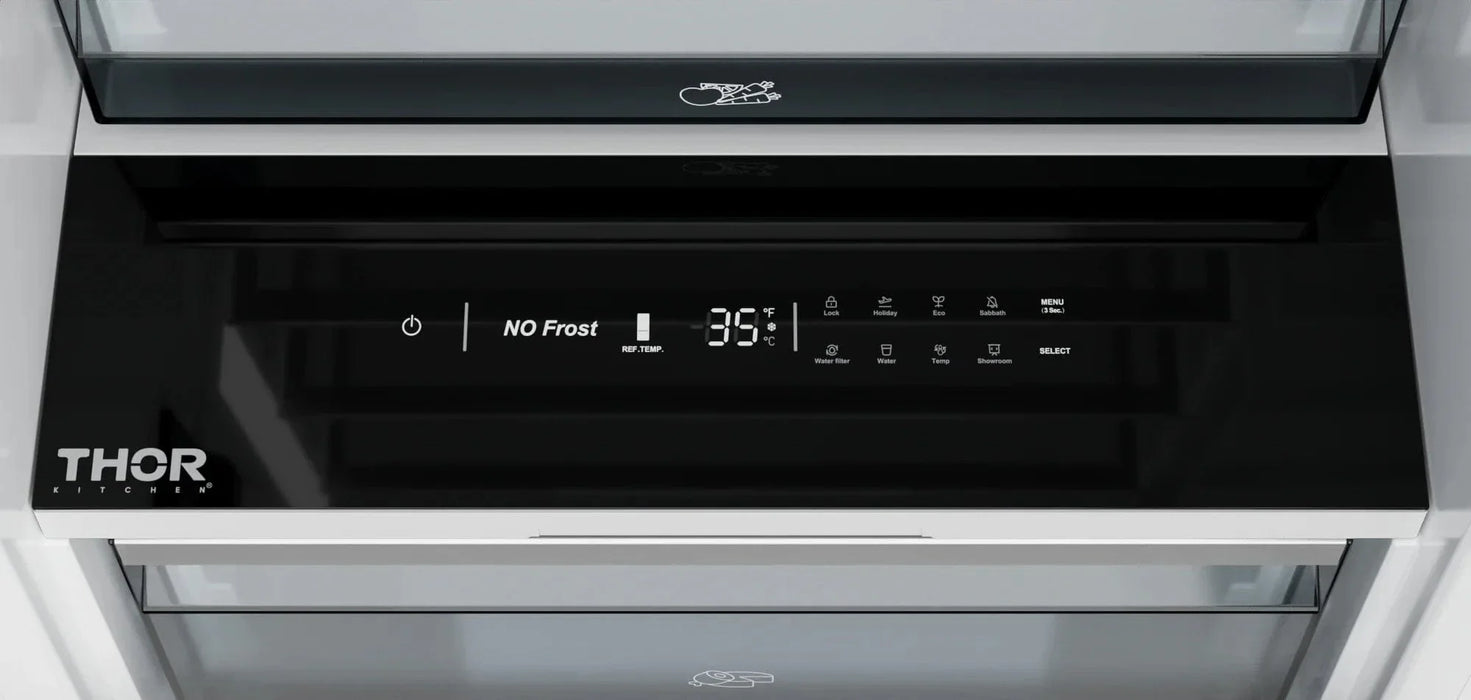 THOR Kitchen X-Series 24" Panel Ready Built-In Refrigerator XRF24CRF