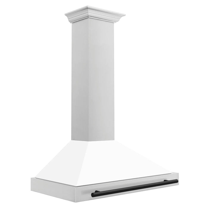 ZLINE 36" Autograph Stainless Wall Range Hood KB4STZ-WM36-MB09K