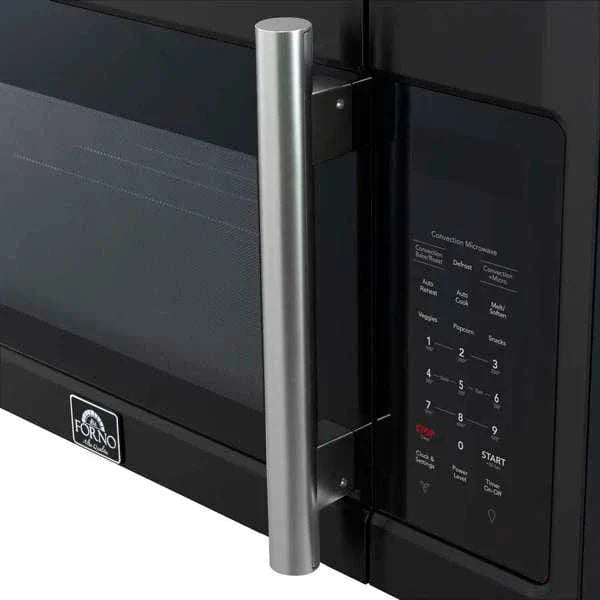 FORNO Fornace 30" Over The Range Microwave Black FOTR3038-30BLK