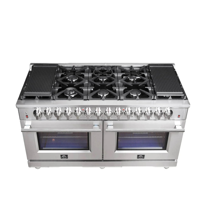 FORNO Massimo 60" Dual Fuel Range FFSGS6125-60