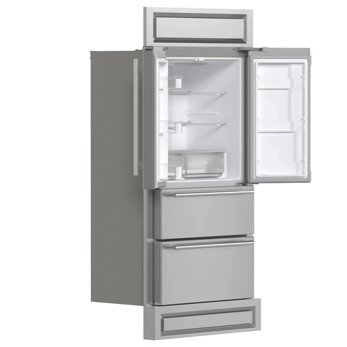 FORNO Moena 40" French Door Built-In Refrigerator FFRBI1820-40MG