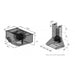 ZLINE 48" Remote Blower Stainless Steel Wall Range Hood, 687-RS-48-400 - Farmhouse Kitchen and Bath