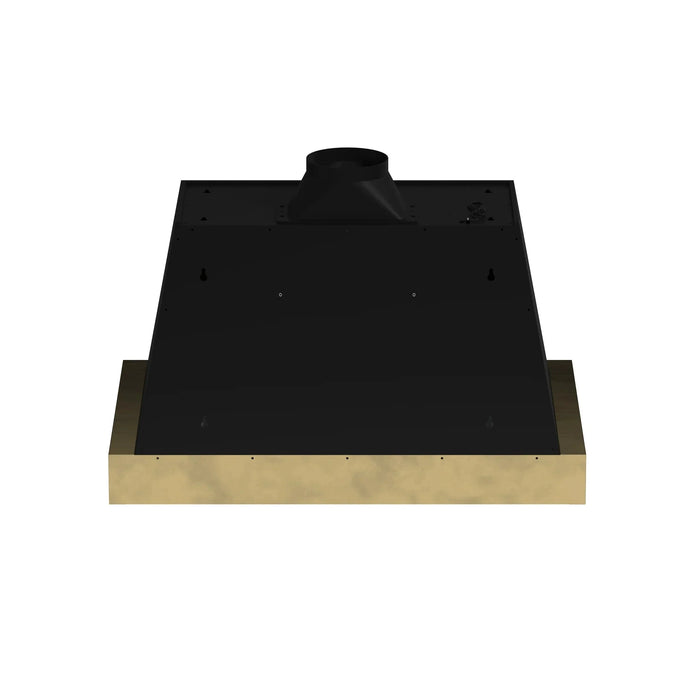 FORNO Vittorio 36" Wall Mount Range Hood FRHWM5078-36BLK