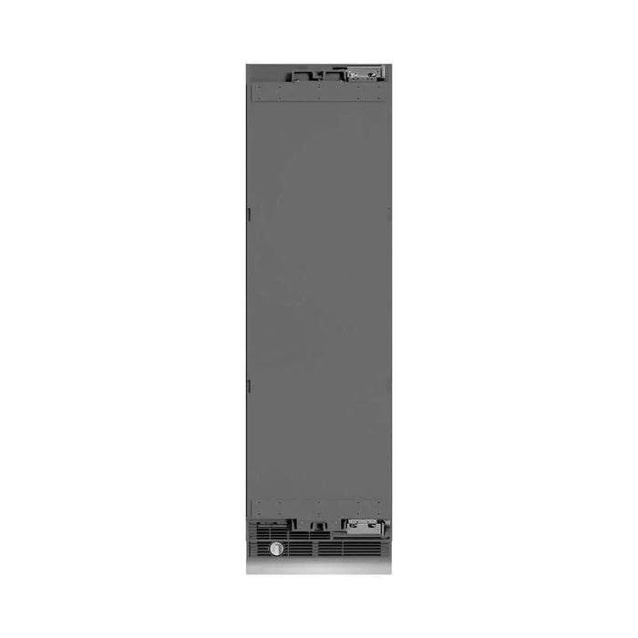 ZLINE 24" Panel Ready Column Refrigerator, Graphite Gray Interior Matte Black RBCRVZ-24-MB09K