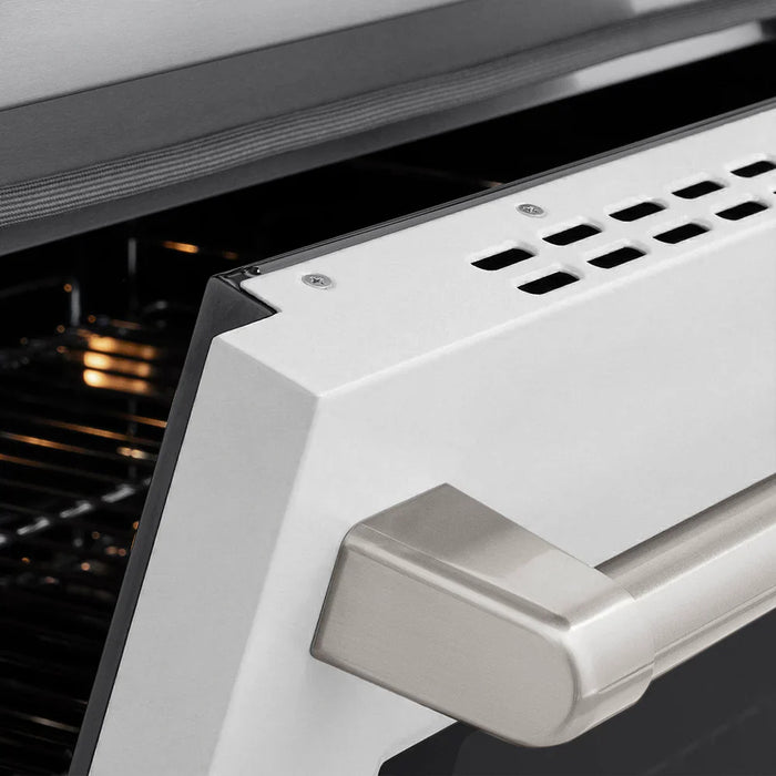 ZLINE Paramount Induction Range, Cooktop, Electric Convection Oven, Satin Stainless Steel SINRS-WM