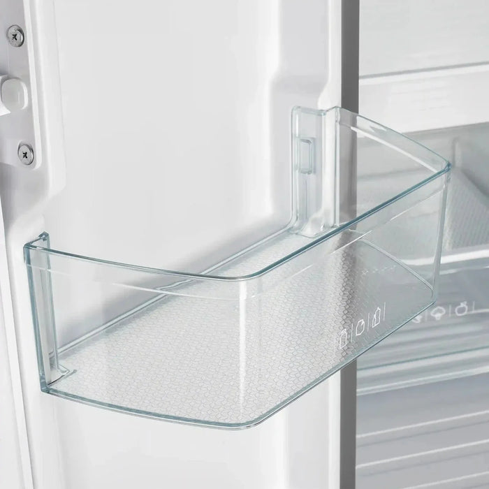 Forno Espresso Gallipoli 30"Door Refrigerator, Ice Maker in Black, Antique Brass Handle FFFFD1974-31BLK