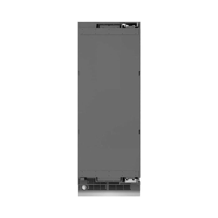ZLINE 30" Panel Ready Column Refrigerator, Graphite Gray Interior Matte Black RBCRVZ-30-MB09K