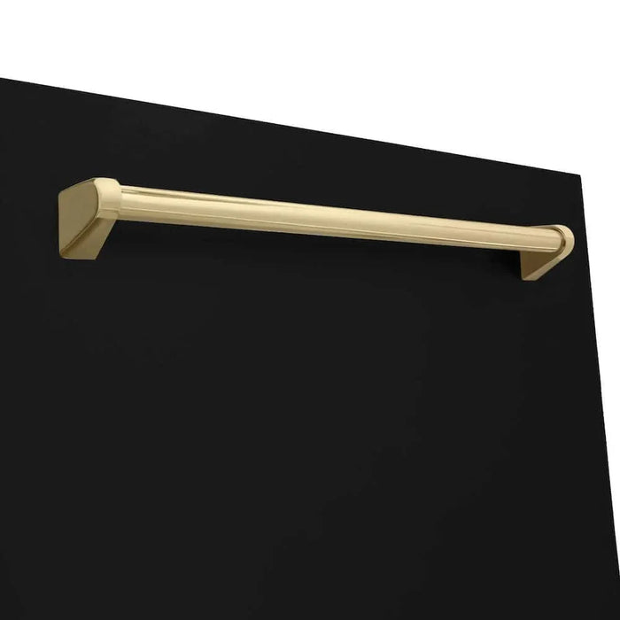 ZLINE 24" Autograph Tall Tub Dishwasher, Champagne Bronze, DWMTZ-BLM-24-CB