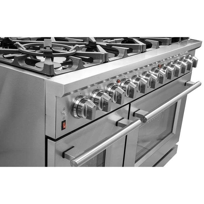 FORNO Massimo 48" Dual Fuel Range FFSGS6125-48