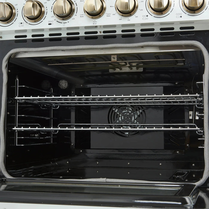 FORNO Paolo 30" Electric Range FFSEL6011-30WHT