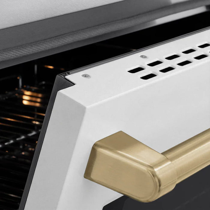 ZLINE Paramount Induction Range, Cooktop, Electric Convection Oven Satin Stainless Steel SINRSZ-WM