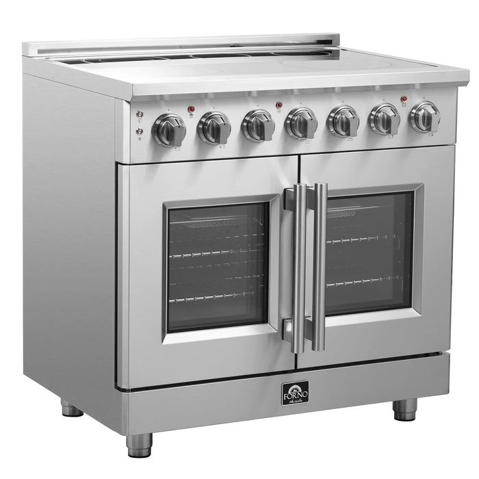 FORNO Massimo 36" French Door Electric Range FFSEL6955-36