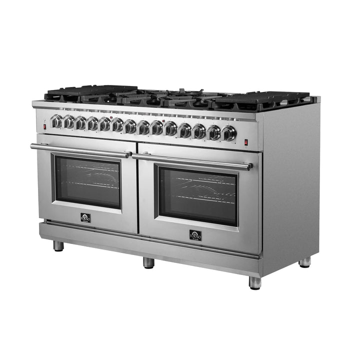 FORNO Massimo 60" Dual Fuel Range FFSGS6125-60