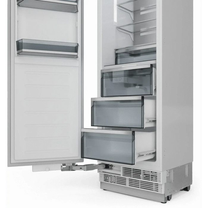 THOR Kitchen X-Series 24" Panel Ready Built-In Freezer XRF24CFZ-SS