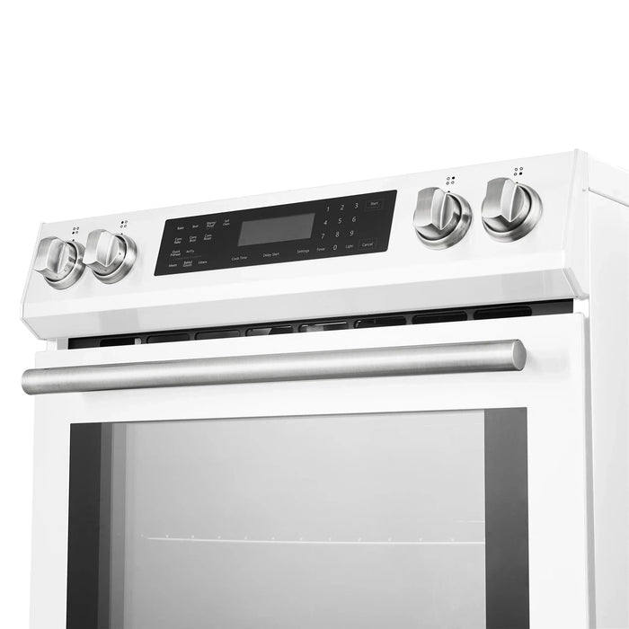FORNO Espresso Donatello 30" Induction Range, FFSIN0905-30WHT