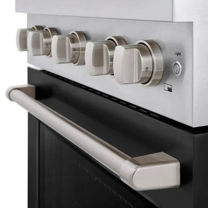 ZLINE 30"Paramount Dual Fuel Range Stainless Steel, Black Matte, SDR-BLM-3009K