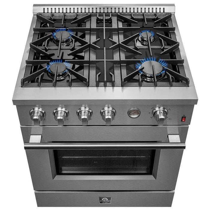 FORNO Marco 30" Gas on Gas Range FFSGS6277-30
