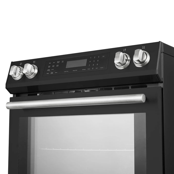 FORNO Espresso Donatello 30" Induction Range, FFSIN0905-30BLK
