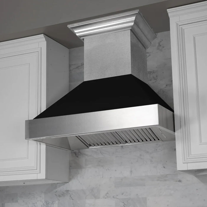 ZLINE 30" Bundle Range RAS-BLM-30 & Range Hood 8654BLM-30, 2KP-RASBLMRH30