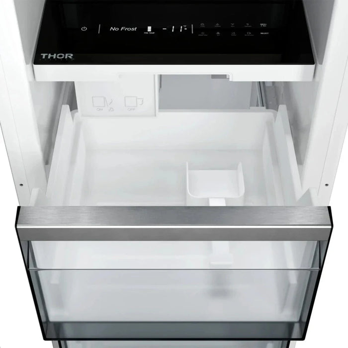 THOR Kitchen X-Series 18" Panel Ready Built-In Freezer XRF18CFZ-SS