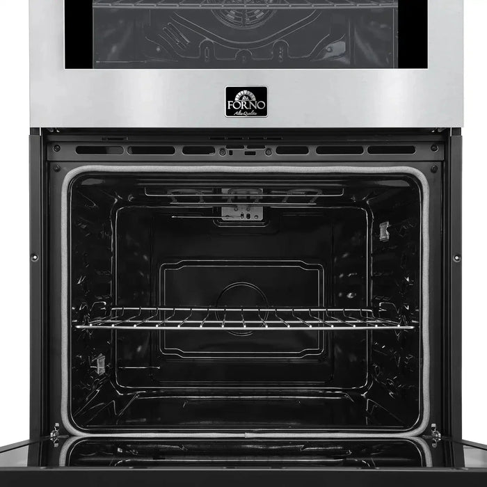 Forno Vomero 30-Inch Double Wall Oven in Stainless Steel, FBOEL1324-30