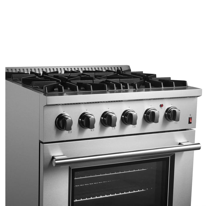 FORNO Marco 30" Dual Fuel Range FFSGS6197-30