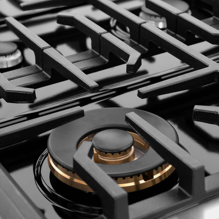 ZLINE 48"Paramount Dual Fuel Range Stainless Steel, Black Matte, SDR-BLM-4809K