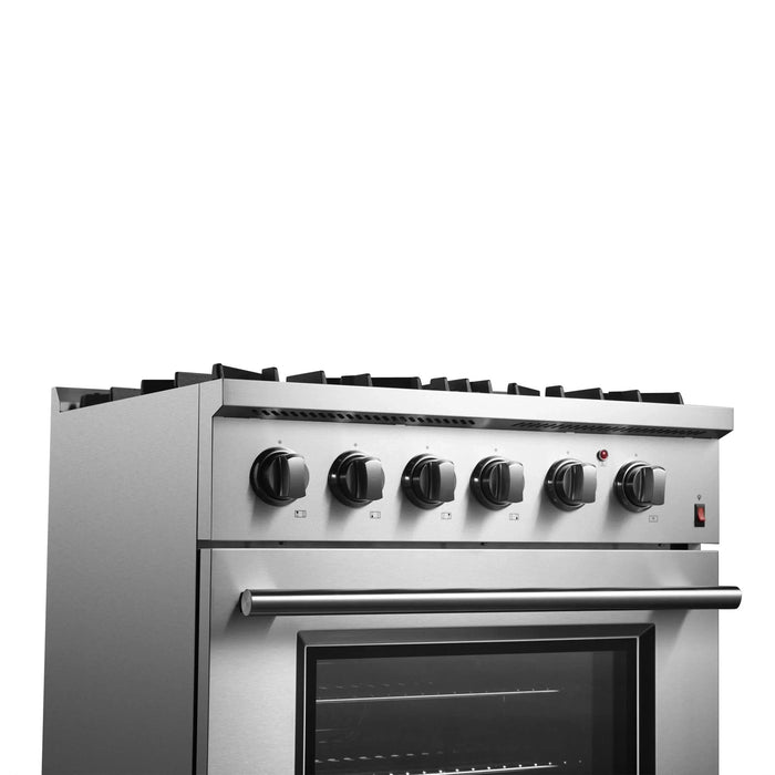 FORNO Marco 30" Dual Fuel Range FFSGS6197-30