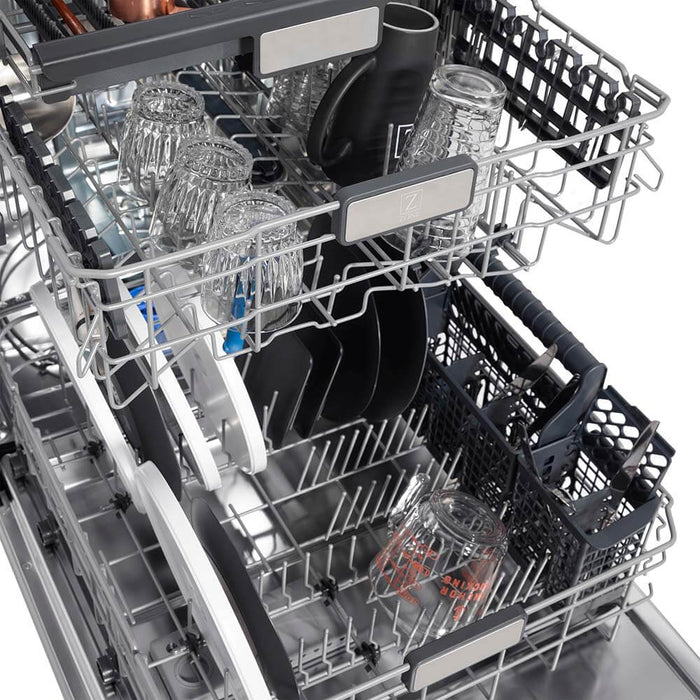 ZLINE 24" MonumentSeries 3rdRack TopTouchControl Dishwasher DWMT-BG-24