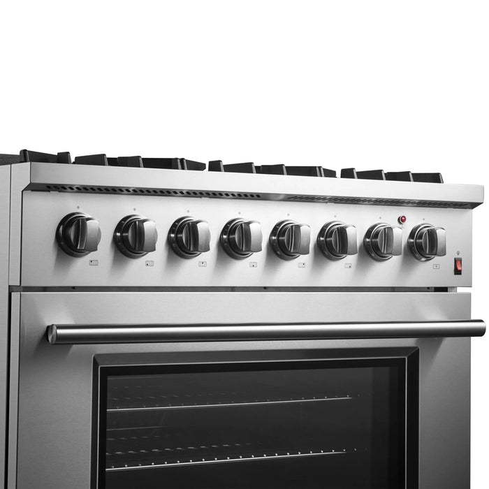 FORNO Marco 36" Dual Fuel Range FFSGS6197-36