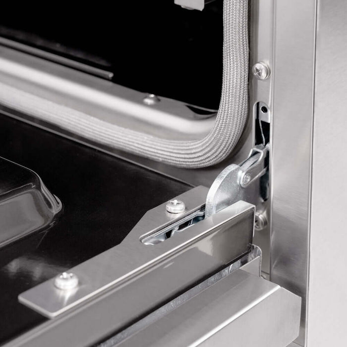 ZLINE 30" Dual Fuel Range, Gas Cooktop, Electric Convection Oven Stainless Steel, Champagne Bronze CDRZ-30-CB