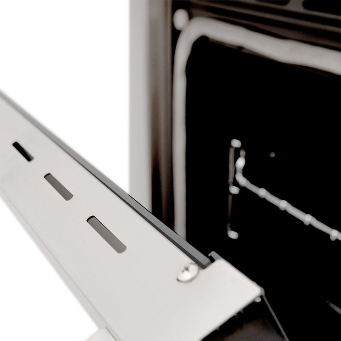 DISCONTINUED-ZLINE 24" Professional Dual Fuel Range, Black Matte door, RA-BLM-24 - Farmhouse Kitchen and Bath