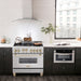 ZLINE 36" Autograph Edition Gas Range, Gold Accents, RGZ-36-G - Farmhouse Kitchen and Bath