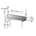 ZLINE Crown Molding #1 for Wall Range Hood, CM1-8KBC - Farmhouse Kitchen and Bath