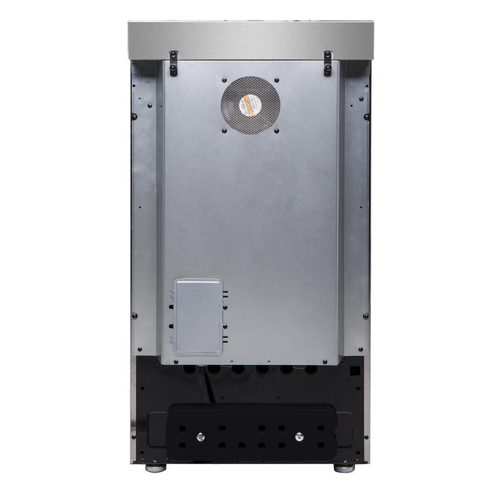 Forno 20 - Inch Pallerano Electric Range with 4 Burners in Stainless Steel, FFSEL6052 - 20 - Farmhouse Kitchen and Bath