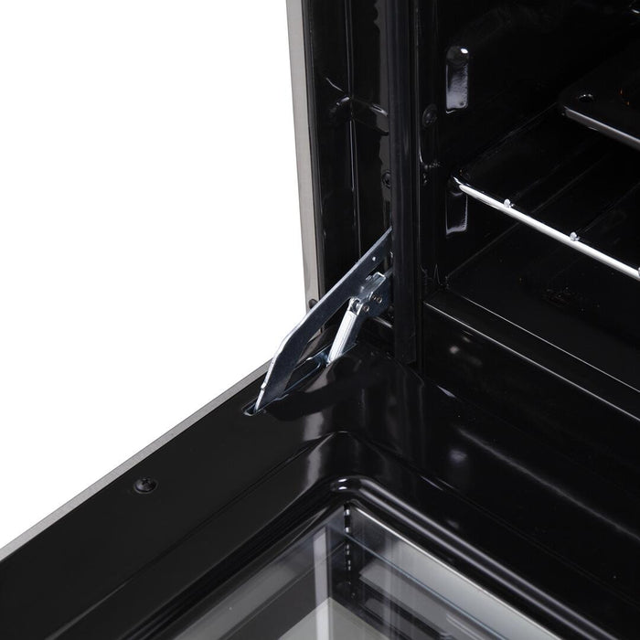 Forno 24 - Inch Pro - Style Electric Range with 4 Burners in Stainless Steel, FFSEL6069 - 24 - Farmhouse Kitchen and Bath