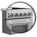 Forno 24 - Inch Pro - Style Electric Range with 4 Burners in Stainless Steel, FFSEL6069 - 24 - Farmhouse Kitchen and Bath