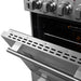 Forno 24 - Inch Pro - Style Electric Range with 4 Burners in Stainless Steel, FFSEL6069 - 24 - Farmhouse Kitchen and Bath