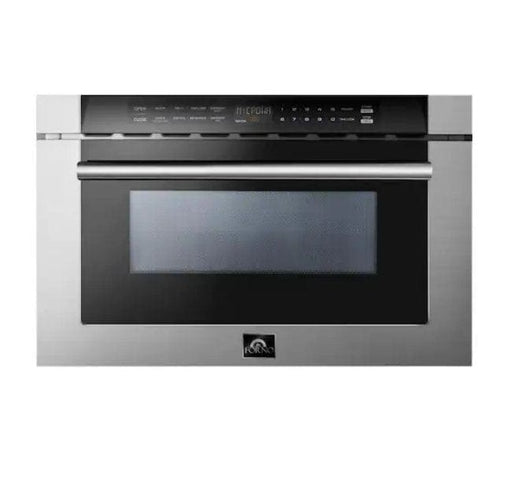 Forno 24" Microwave Drawer in Stainless Steel, FMWDR3000 - 24 - Farmhouse Kitchen and Bath